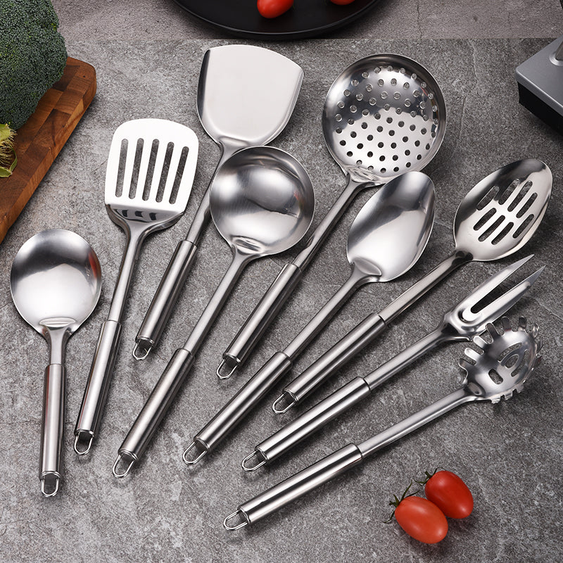 9-Piece Stainless Steel Utensil Set