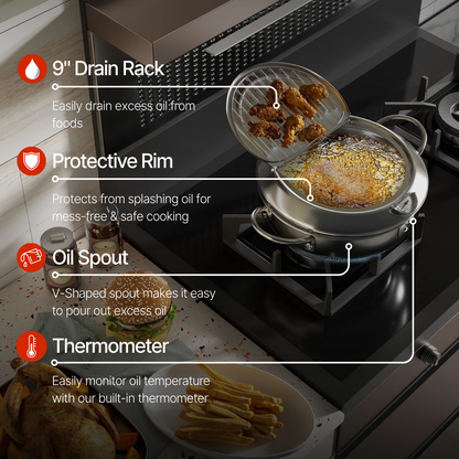 Jouvane™ Japanese Frying Pot
